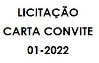 Licitação Carta Convite 01-2022